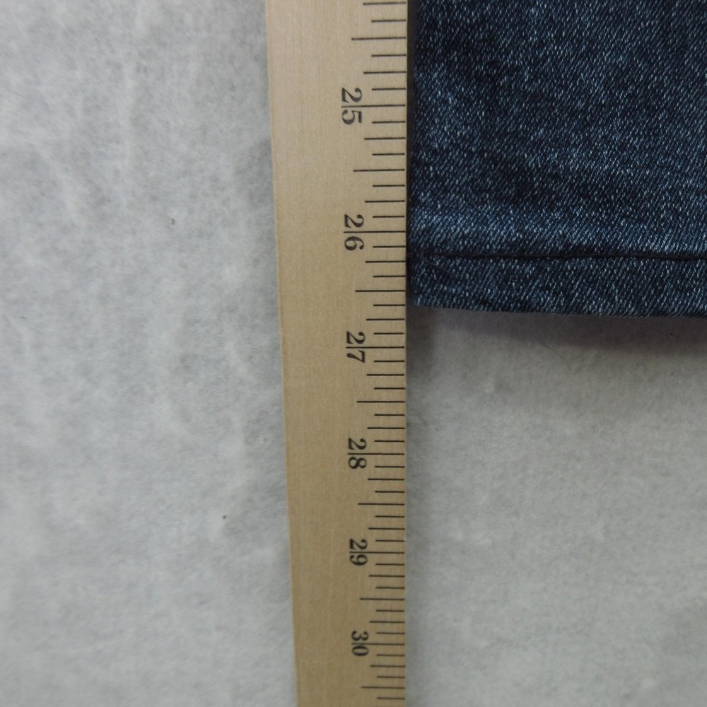 True Religion Geno Relaxed Slim Jeans Mens 32x26 Blue Medium Wash Stretch Denim - Picture 11 of 16